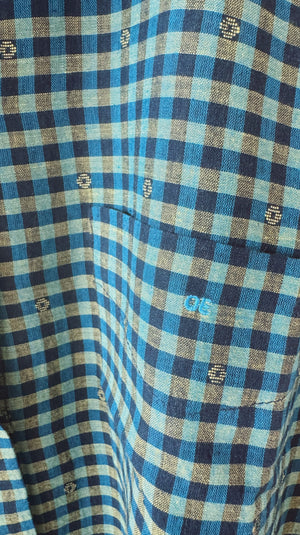 Riv Shirt, <i>green dobby</i>
