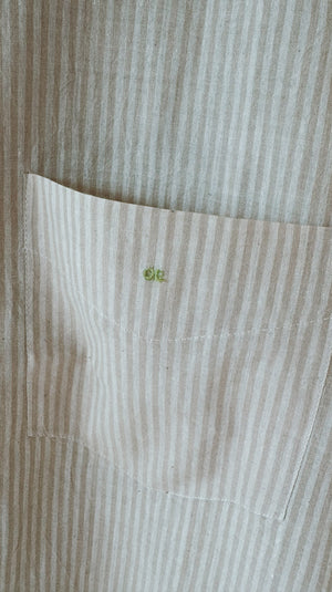 Riv Shirt, <i>tan stripe</i>