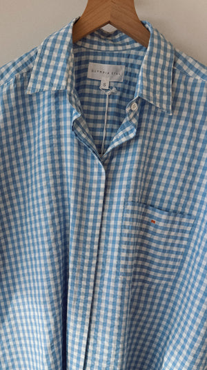 Missy dress, <i>blue baby gingham</i>