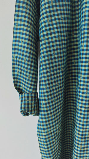 Missy dress, <i>green dobby</i>