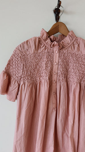 Nora top, <i>earth pink</i>